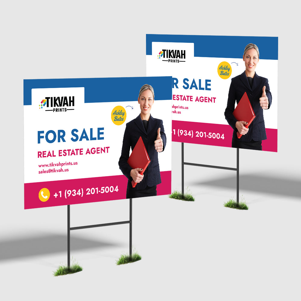 Custom Yard Signs | Weatherproof, Full-Color & Same-Day Printing