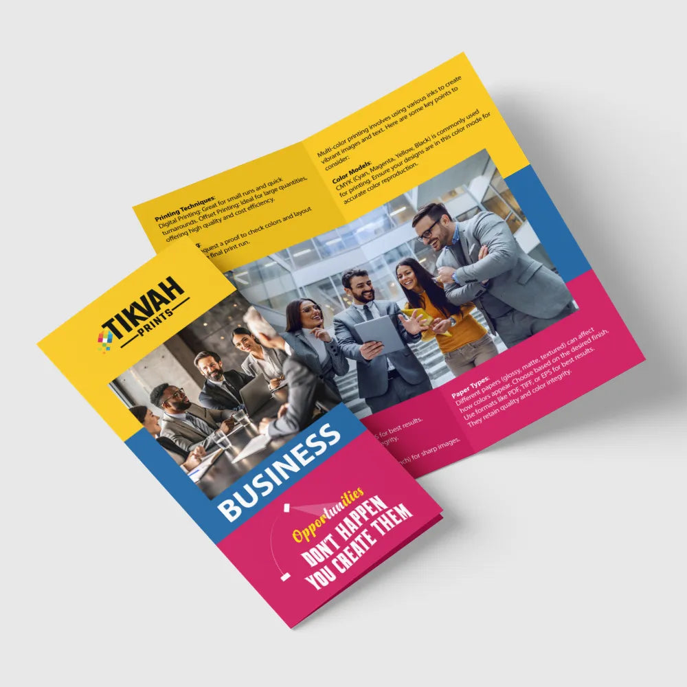 Half Fold Brochures