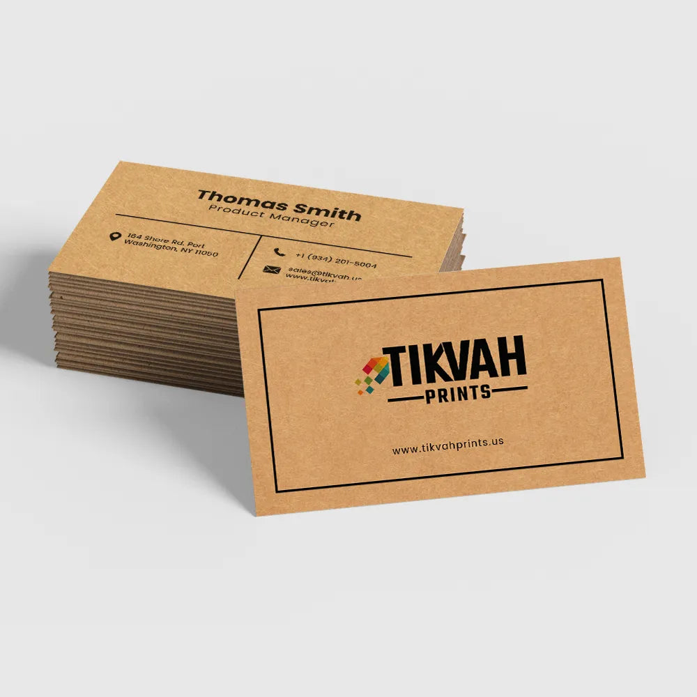 Kraft Business Cards