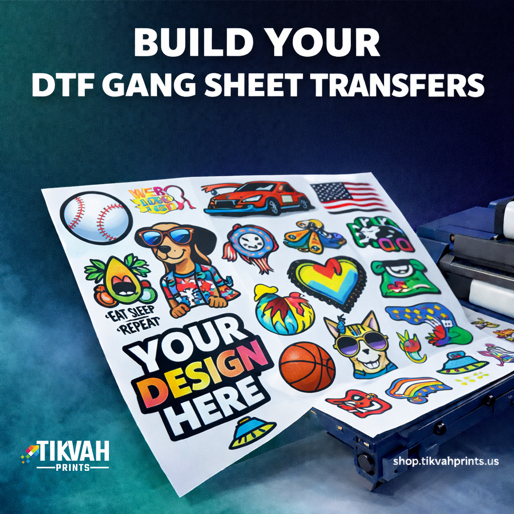 Build a 22" DTF Gang Sheet