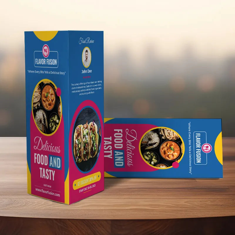 Tri-Sided Table Tents